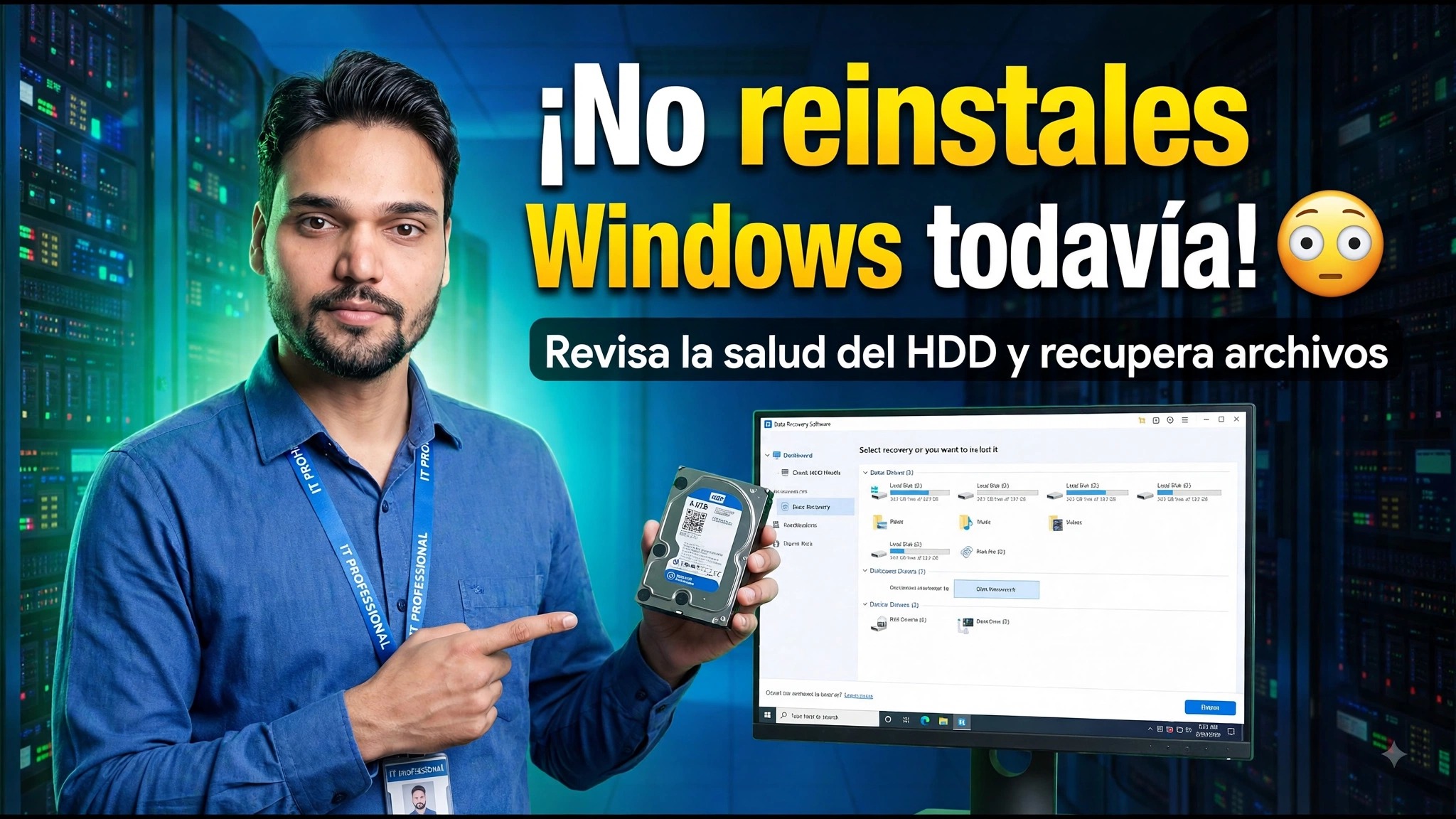 ¿Problema de Windows o fallo de disco duro? ⚡ Descúbrelo antes de perd