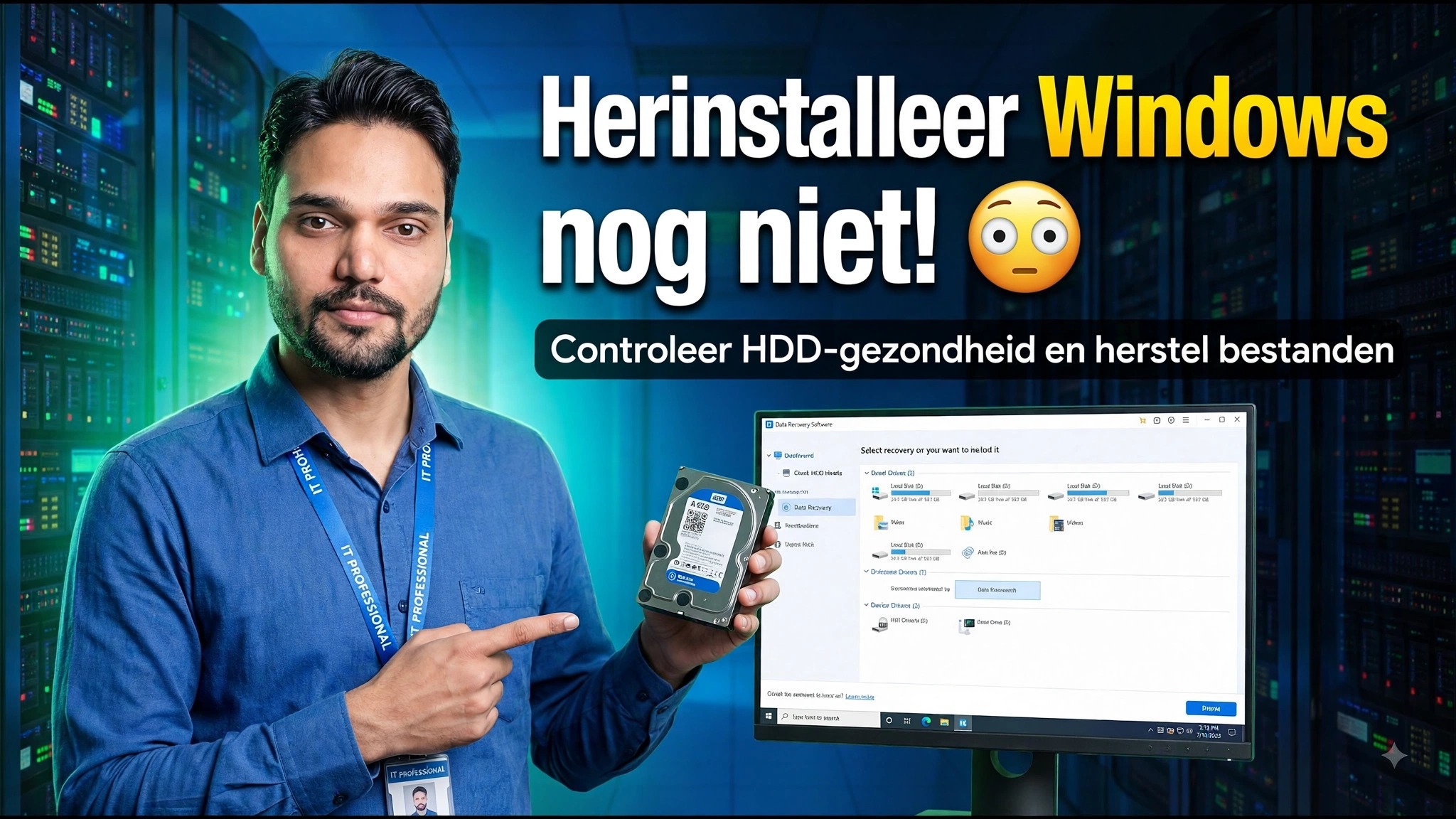Windows Probleem of Hard Drive Fout? ⚡ Ontdek het Voordat Je Gegevens 