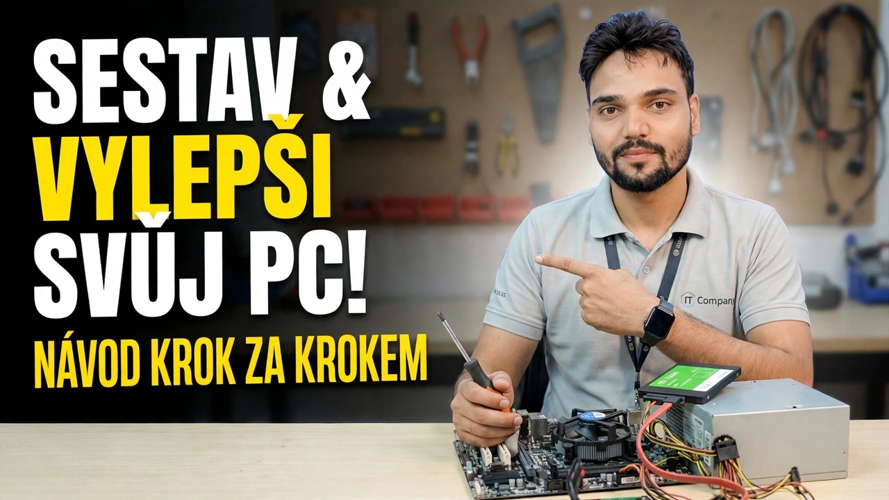 Sestavte a upgradujte PC krok za krokem 😳 RAM, GPU, LAN vysvětleno!
