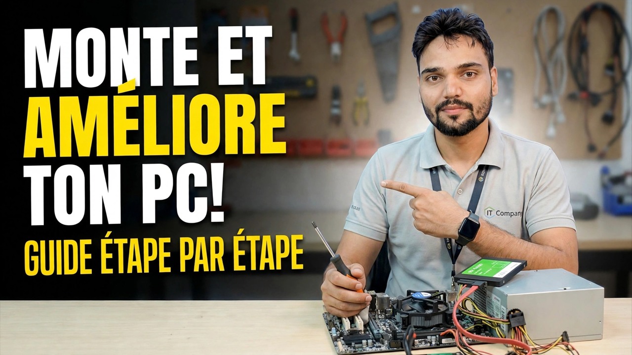 Construisez et mettez à niveau un PC étape par étape 😳 RAM, GPU, LAN expliqués !