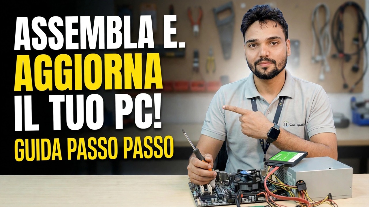 Costruisci e aggiorna il PC passo dopo passo 😳 Spiegazione di RAM, GPU e LAN!