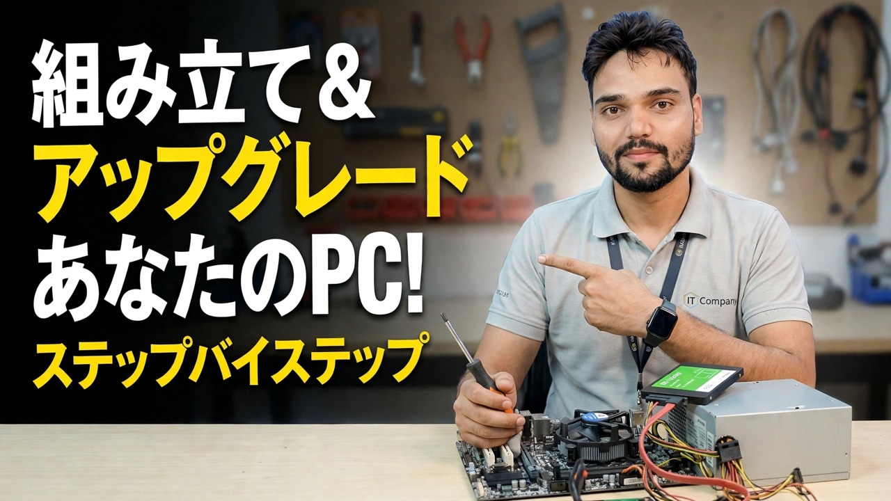 PC の構築とアップグレードを段階的に 😳 RAM、GPU、LAN について説明します!