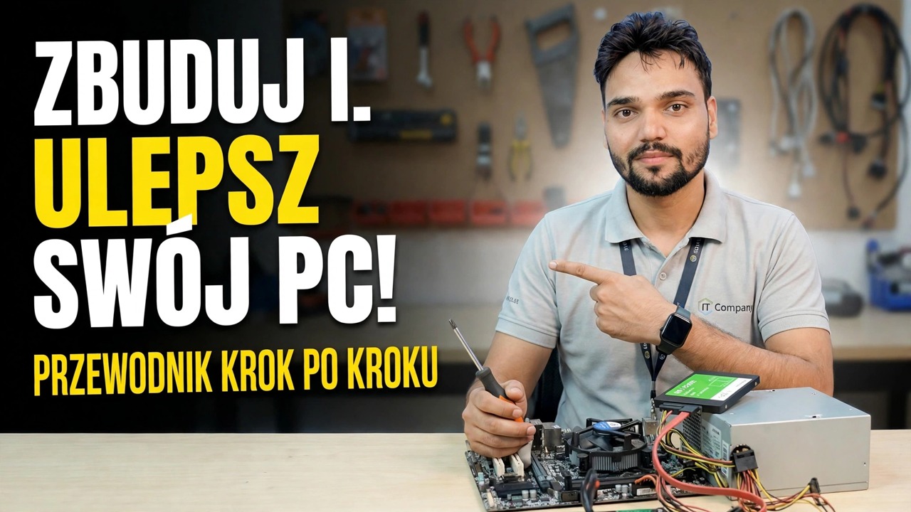 Zbuduj i uaktualnij komputer krok po kroku 😳 RAM, GPU, LAN wyjaśnione!