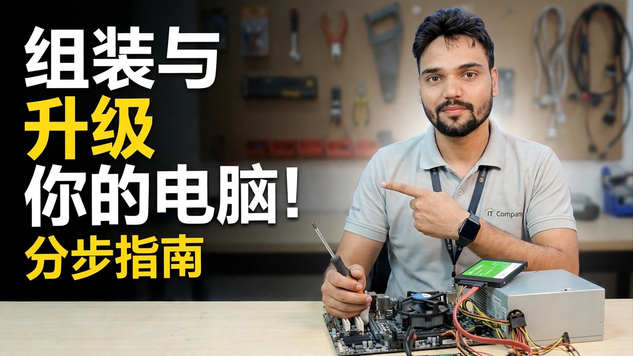 逐步构建和升级 PC 😳 RAM、GPU、LAN 解释！