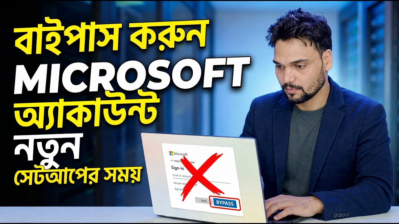 মাইক্রোসফট অ্যাকাউন্ট বাইপাস করুন | উইন্ডোজ 11 সাইন-ইন ফিক্স
