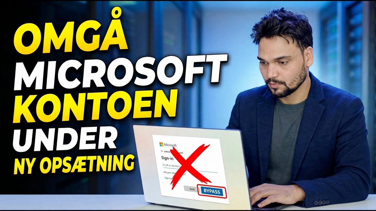 Omgå Microsoft-konto | Windows 11 Logind-fix