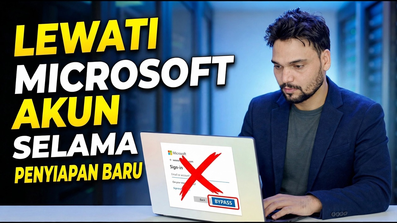Cara Lewati Akun Microsoft | Solusi Login Windows 11