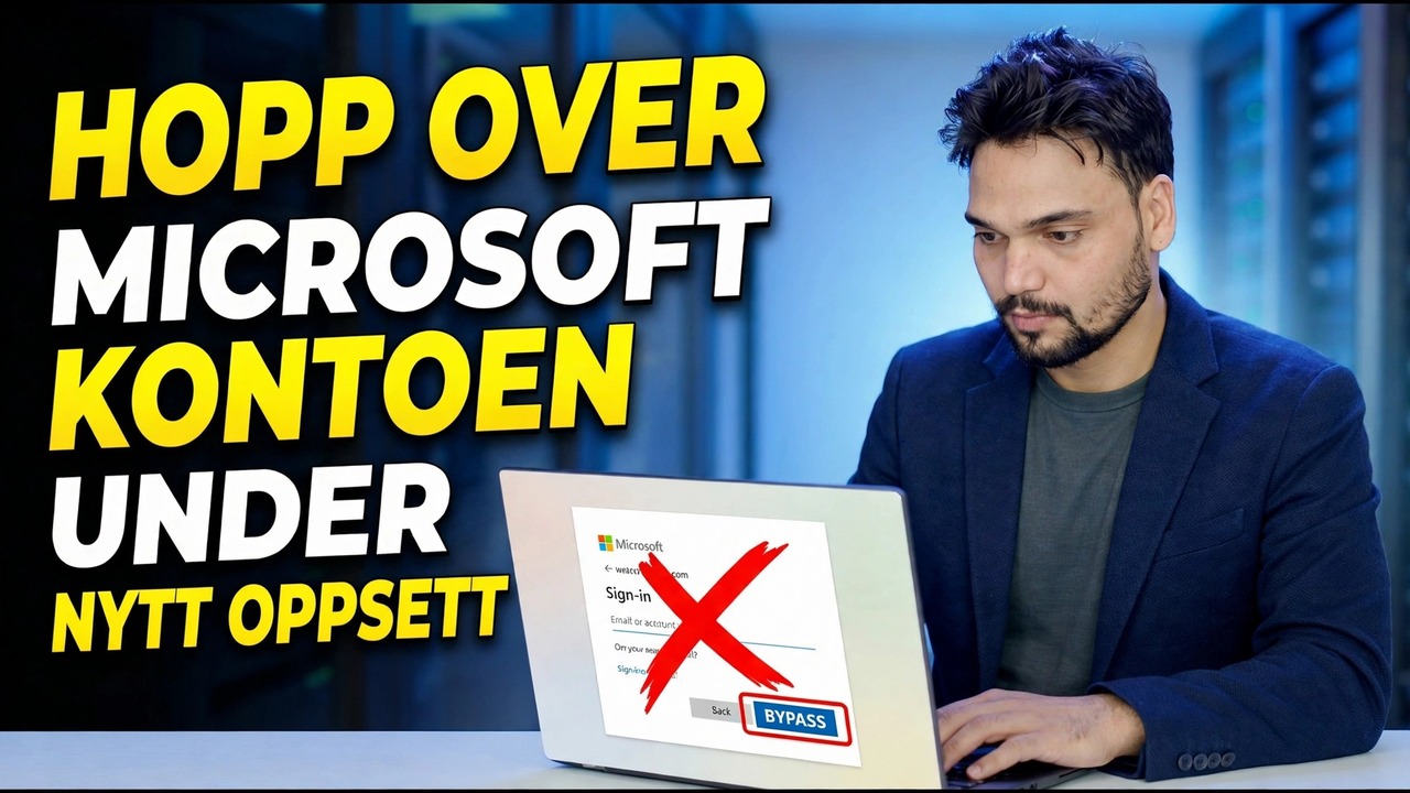 Omgå Microsoft-konto | Fiks for Windows 11-pålogging