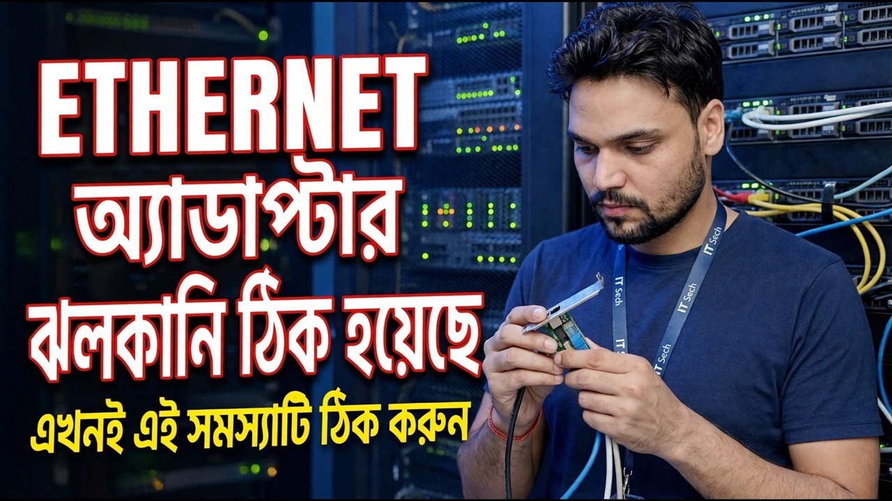 ইথারনেট অ্যাডাপ্টার ঝলমল ঠিক করুন | ট্রাবলশুটিং গাইড - উইন্ডোজ 10