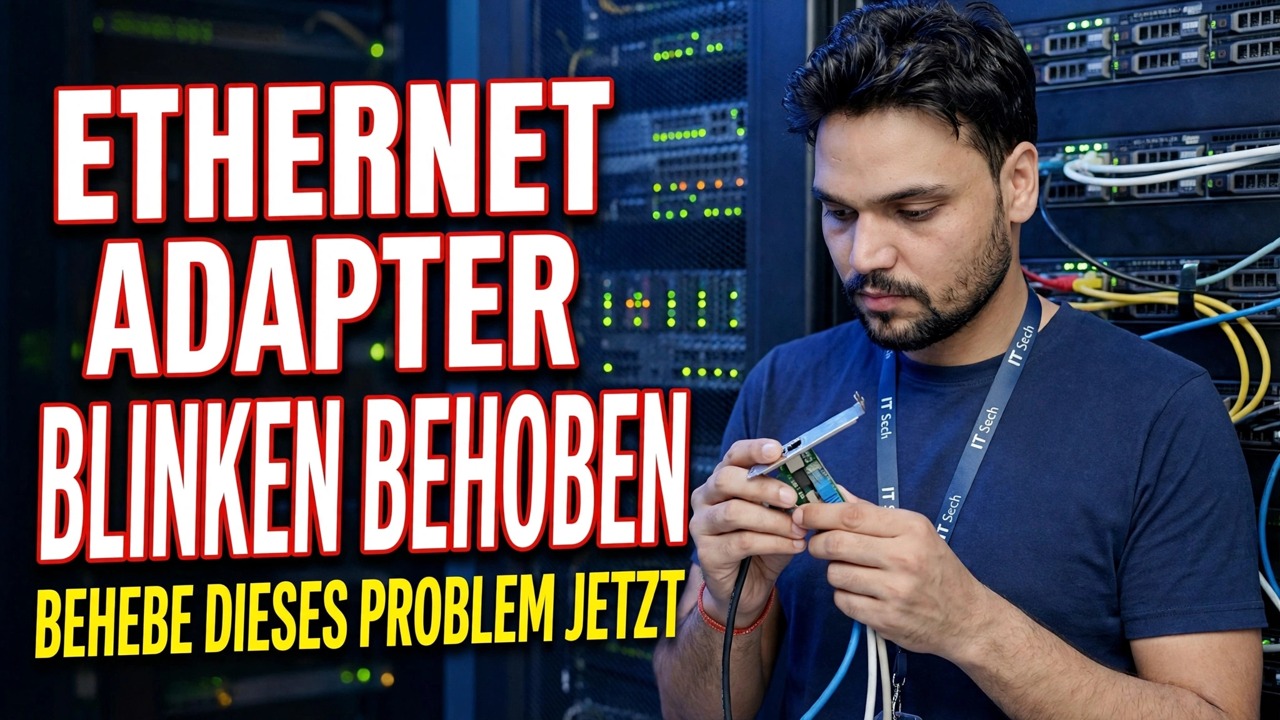 Ethernet-Adapter blinkt beheben | Anleitung zur Fehlerbehebung - Windo