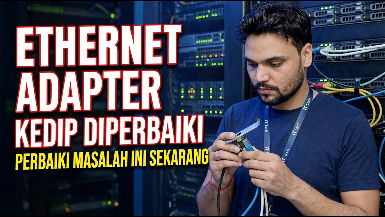 Cara Mengatasi Ethernet Adapter Berkedip | Panduan Troubleshooting - W