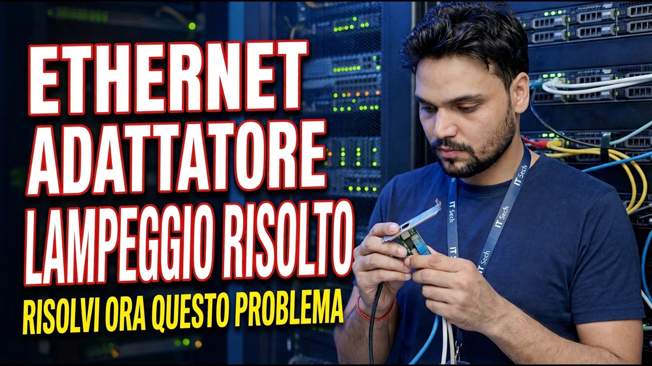Come risolvere il lampeggio dell'adattatore Ethernet | Guida rapida - 