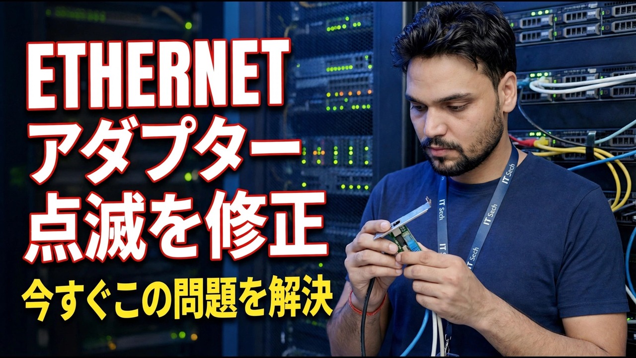 イーサネットアダプタ点滅を即解決！Windows 10トラブルシューティングガイド