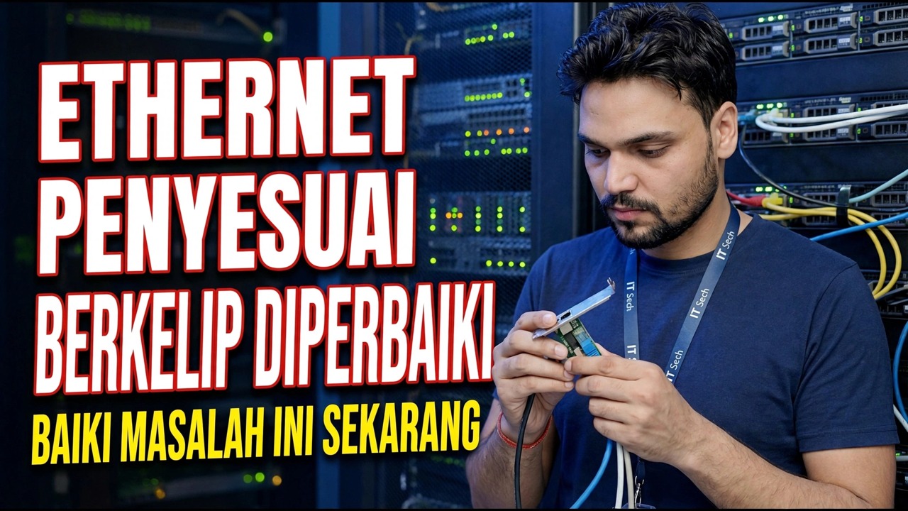 Perbaiki Penyesuai Ethernet Berkelip | Panduan Penyelesaian Masalah - 