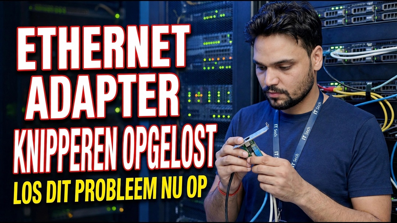 Ethernet Adapter Knippert Oplossen | Handleiding - Windows 10