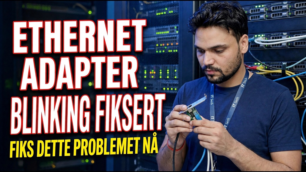Fiks Ethernet-adapter som blinker | Feilsøkingsveiledning - Windows 10