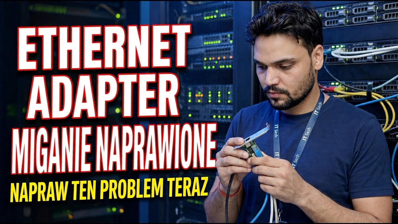 Jak naprawić migający adapter Ethernet | Poradnik rozwiązywania proble