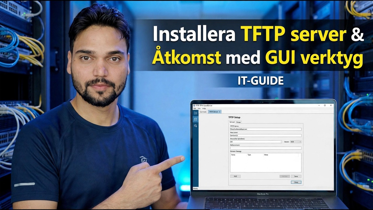 TFTP Server Setup - Enkelt GUI-verktyg