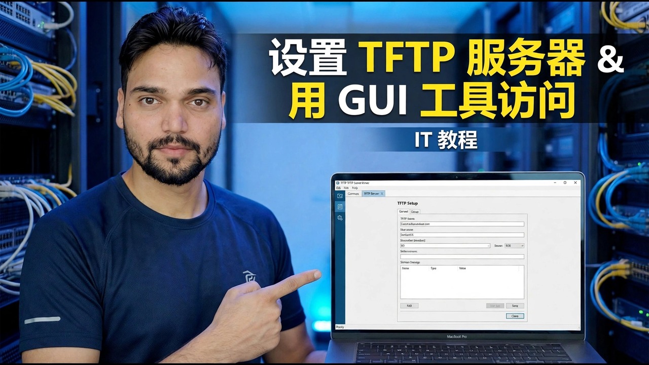 TFTP 服务器设置 - 简单的 GUI 工具