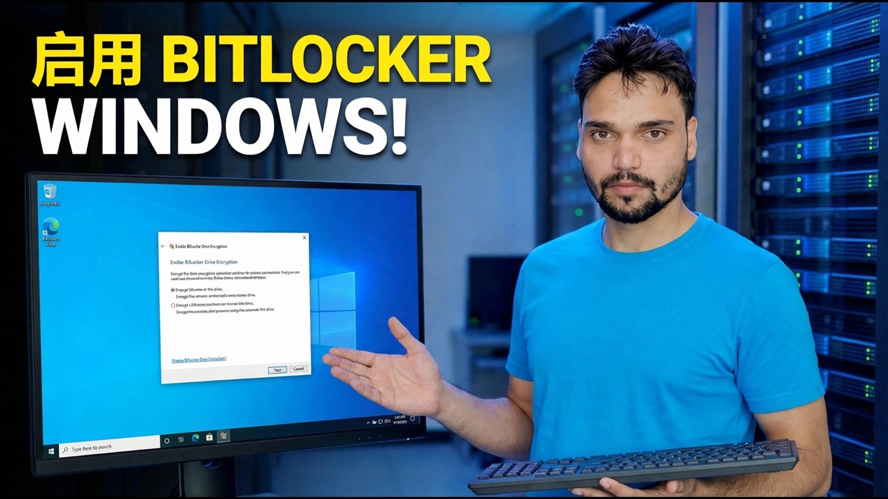 在 Windows 11 中启用 BitLocker