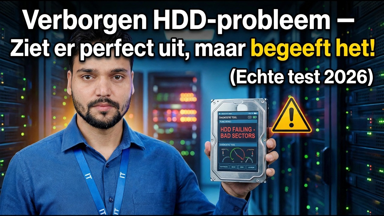 Diagnose van verborgen HDD-problemen