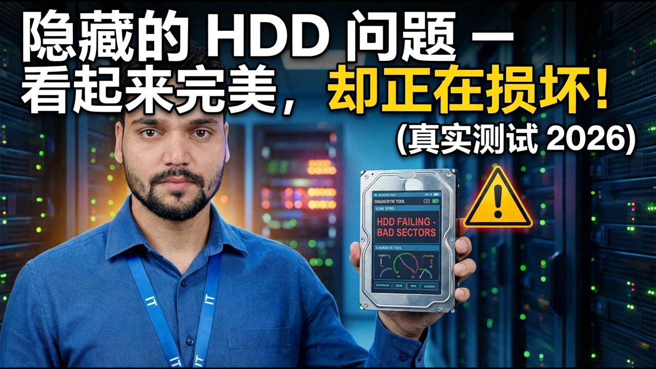 诊断隐藏的硬盘问题