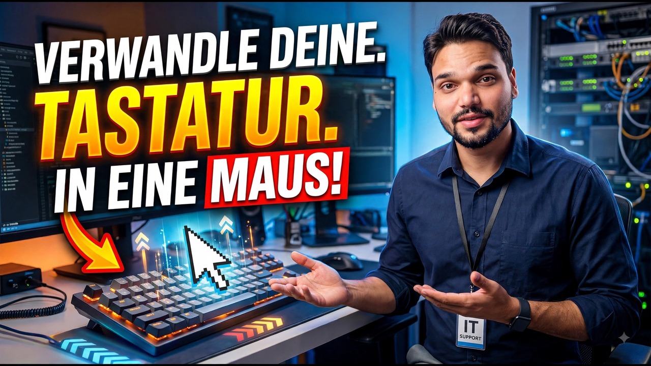 Nutze deine Tastatur als Maus in Windows 😳🔥 | Keine Maus nötig!