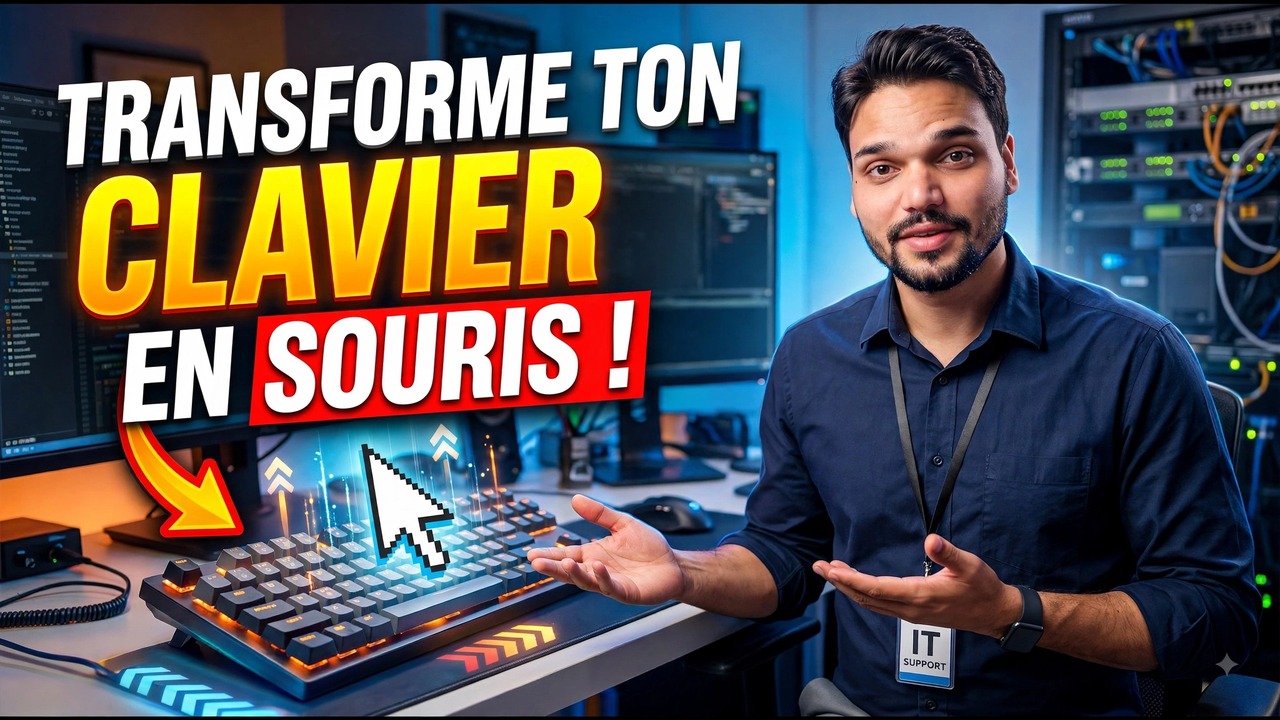Utilisez votre clavier comme souris sous Windows 😳🔥 | Pas besoin de so