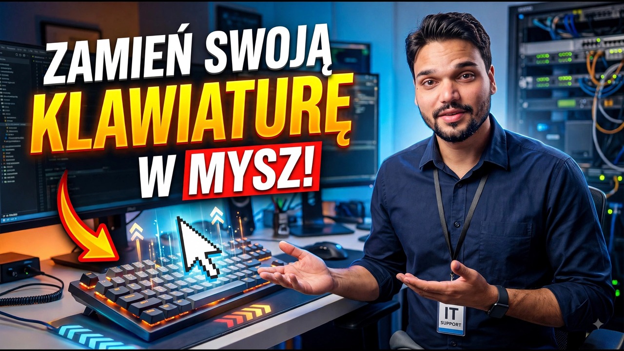 Użyj klawiatury jako myszy w Windows 😳🔥 | Nie potrzebujesz myszy!