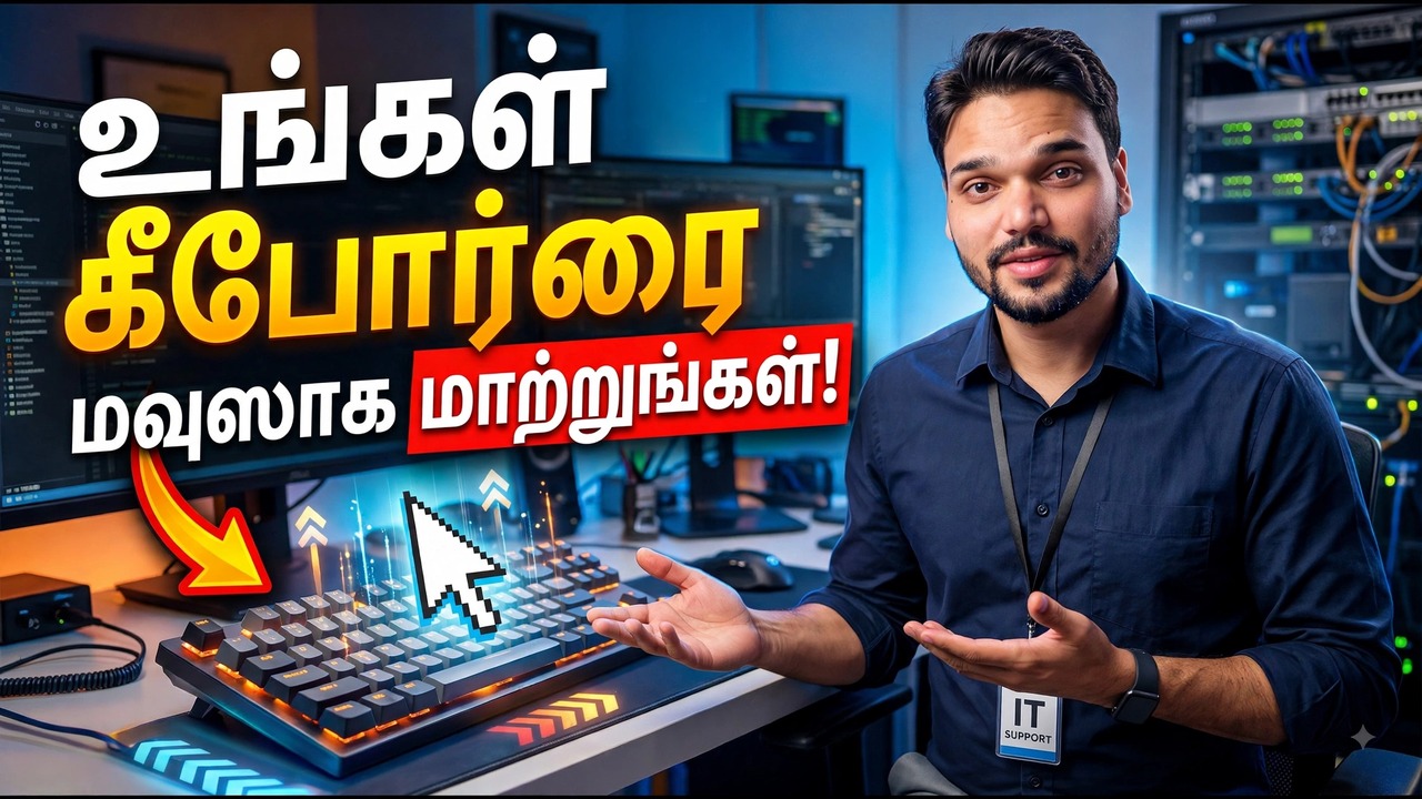 Windows-இல் உங்கள் விசைப்பலகையை மௌஸாக பயன்படுத்துங்கள் 😳🔥 | மௌஸ் தேவைய