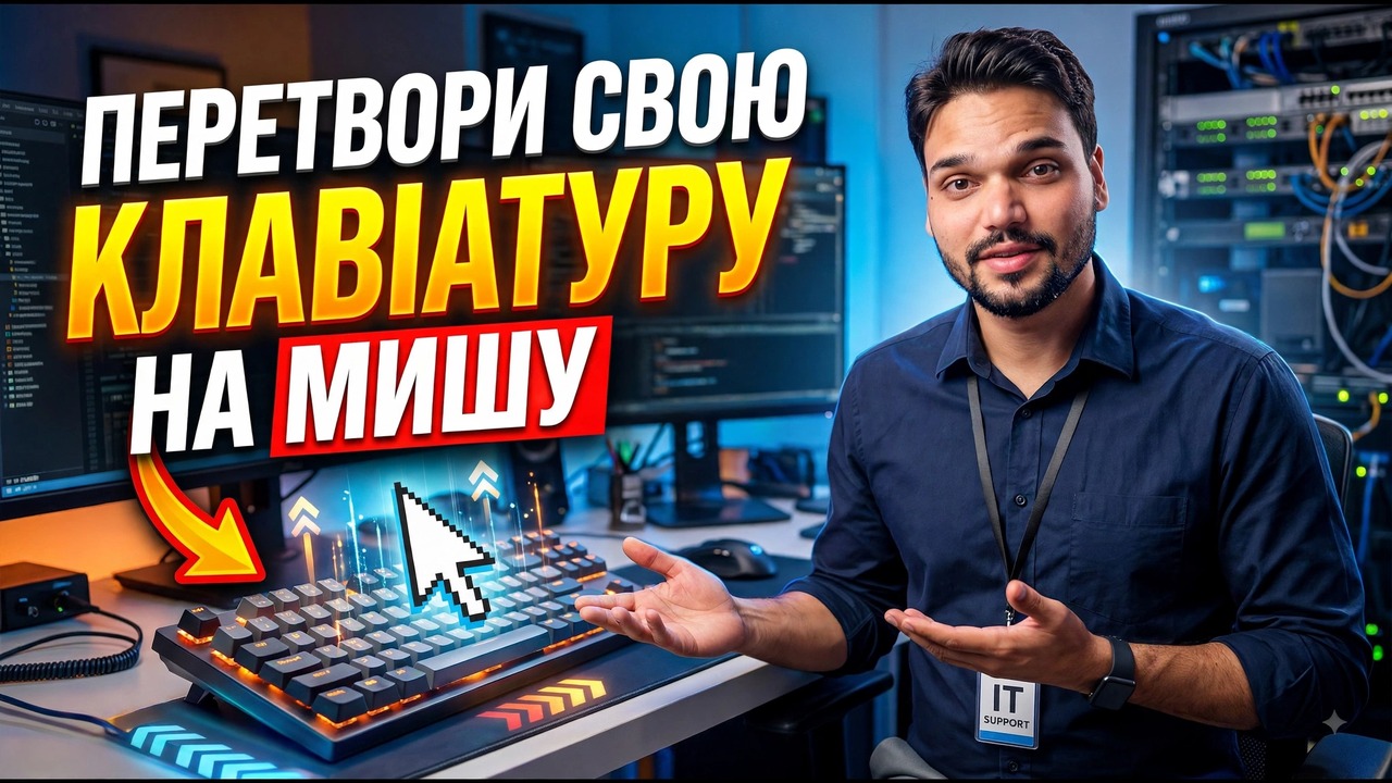 Використовуйте клавіатуру як мишу в Windows 😳🔥 | Миша не потрібна!