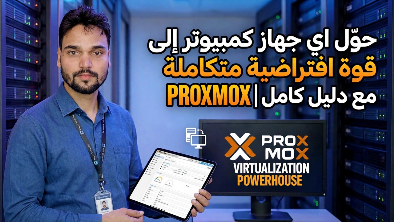 دليل المحاكاة الافتراضية Proxmox - تحويل جهاز الكمبيوتر إلى قوة