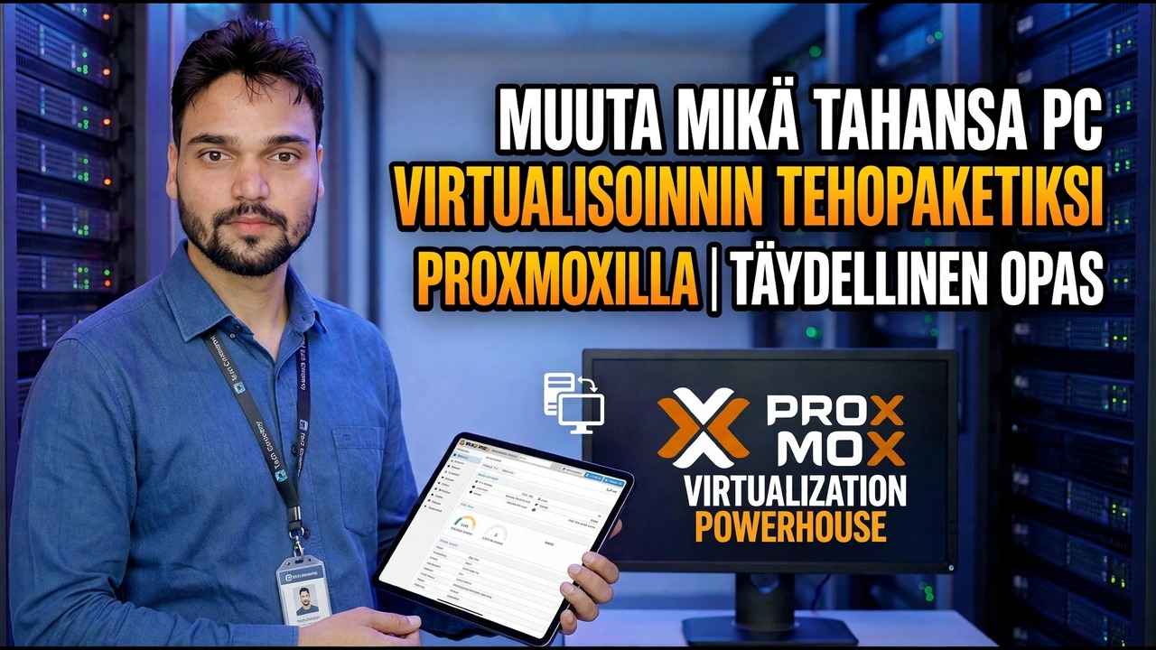 Proxmox Virtualization Guide - Muuta PC Powerhouseksi