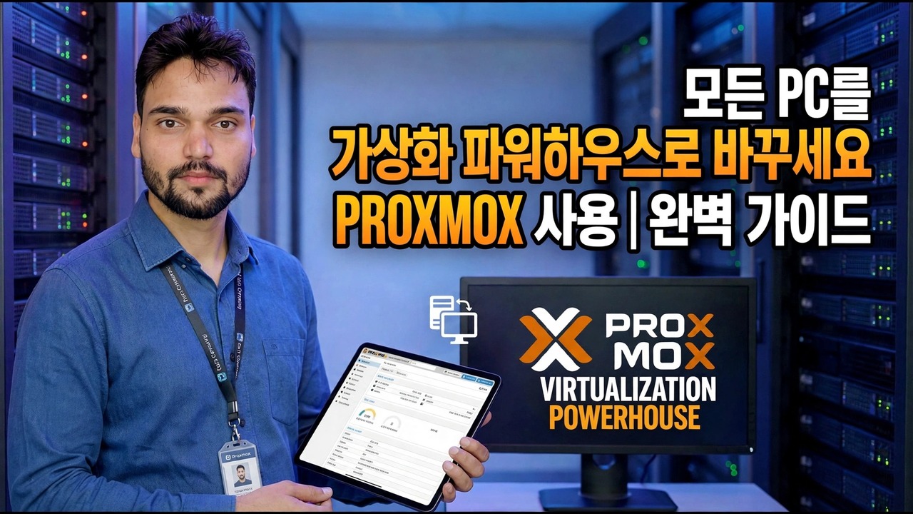 Proxmox 가상화 가이드 - PC를 강력한 성능으로 전환