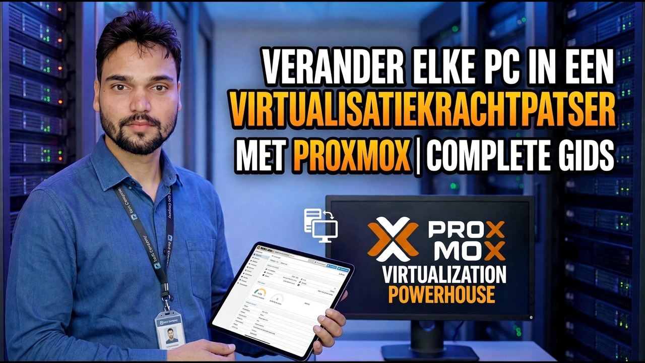 Proxmox Virtualisatiegids - Transformeer pc in een krachtpatser