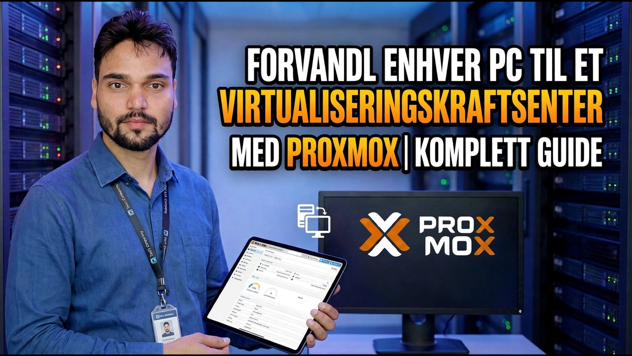 Proxmox Virtualization Guide - Forvandle PC til Powerhouse