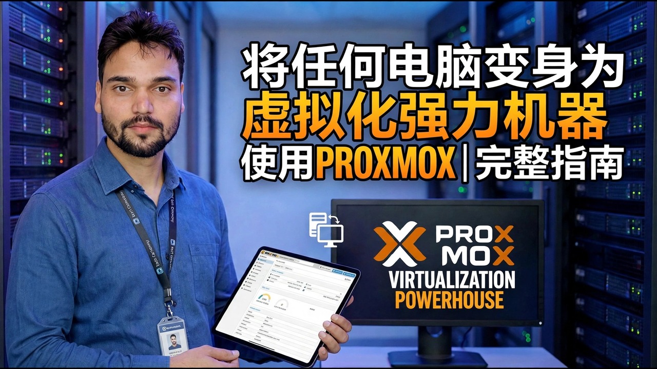 Proxmox 虚拟化指南 - 将 PC 转变为 Powerhouse