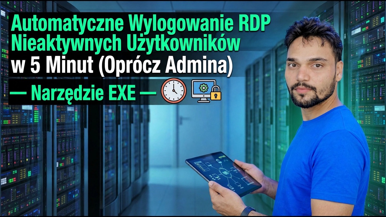 Automatyczne wylogowywanie bezczynnych użytkowników RDP w 5 minut