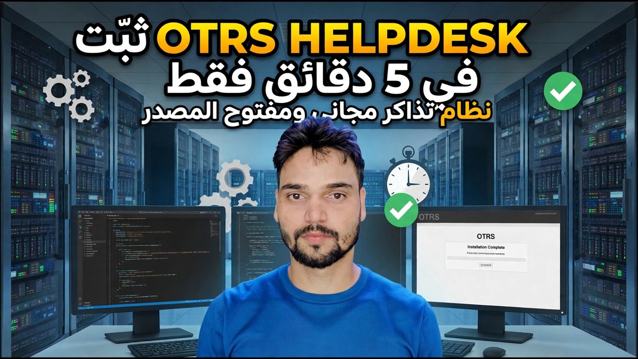 تركيب مكتب المساعدة OTRS في 5 دقائق
