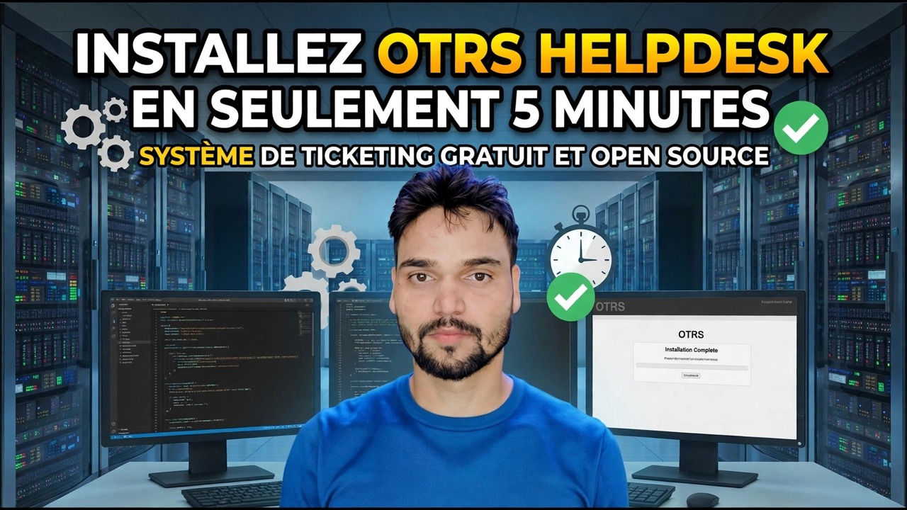 Installation du service d'assistance OTRS en 5 minutes
