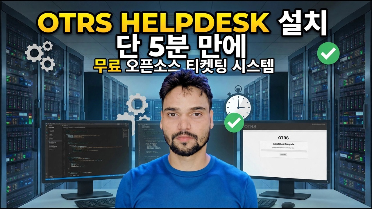 5분 안에 OTRS 헬프데스크 설치
