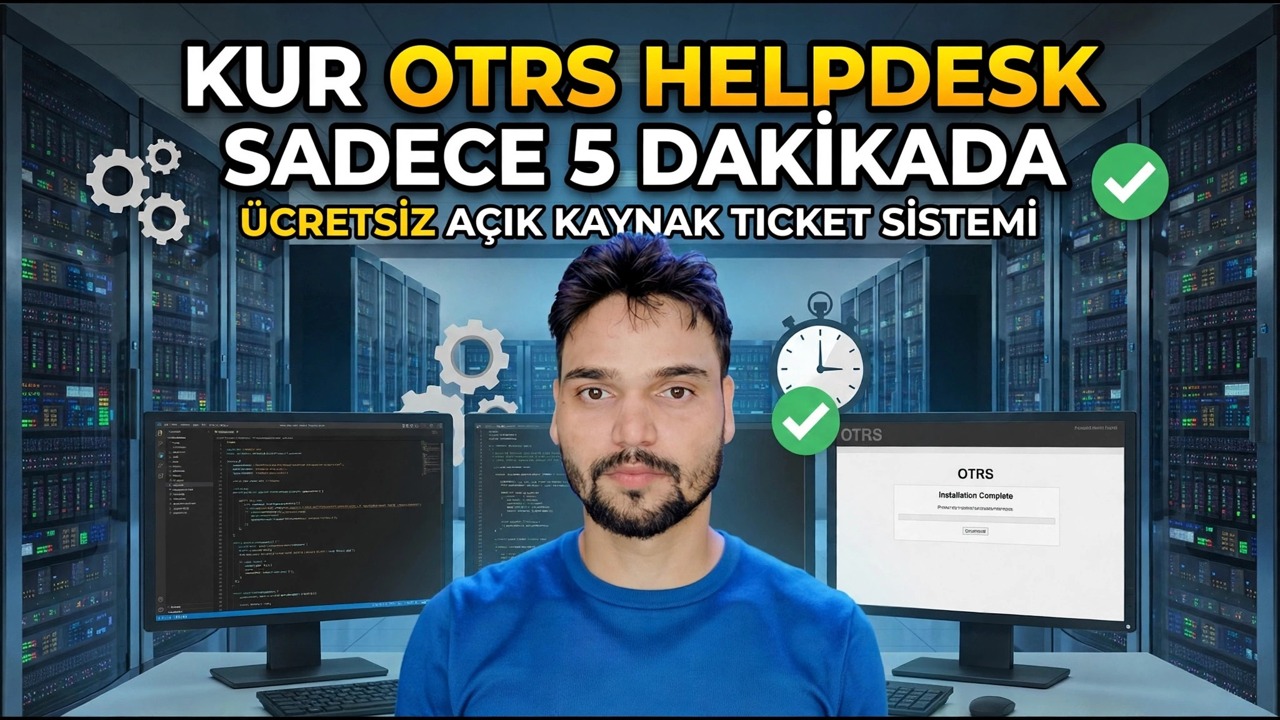 5 Dakikada OTRS Yardım Masası Kurulumu