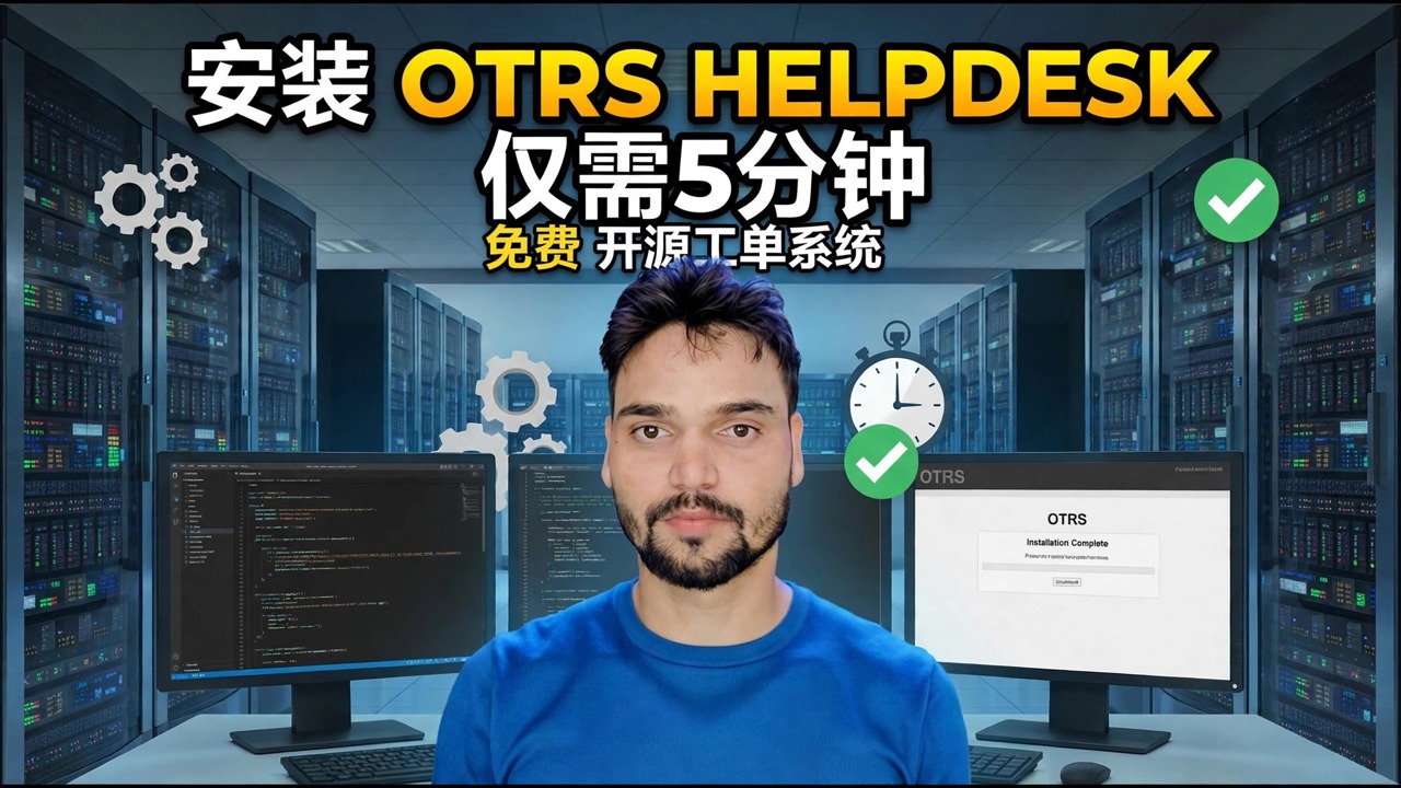 OTRS Helpdesk Installation in 5 Minutes