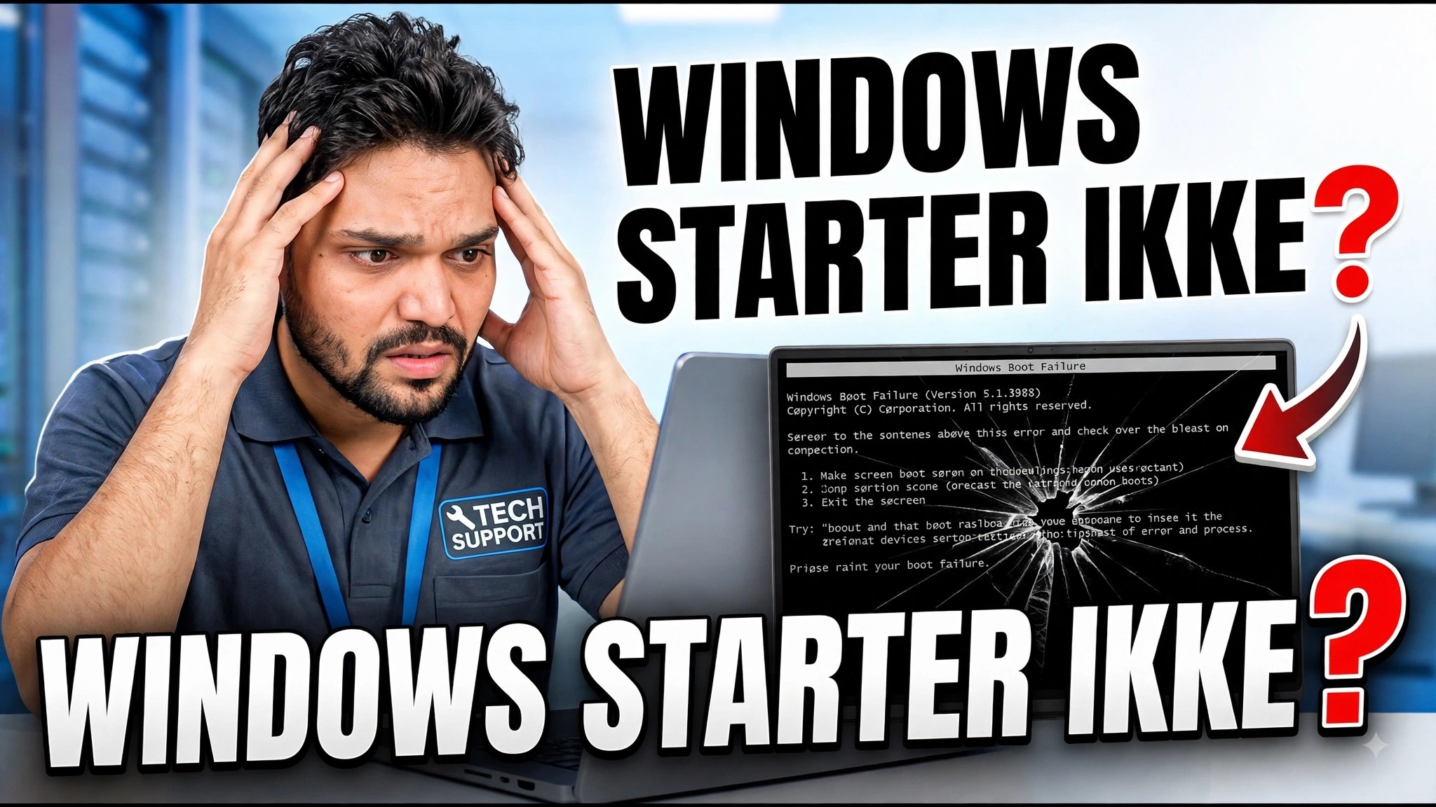 Windows Starter Ikke? 😳 HDD Skift + Fuld Disk Kloning