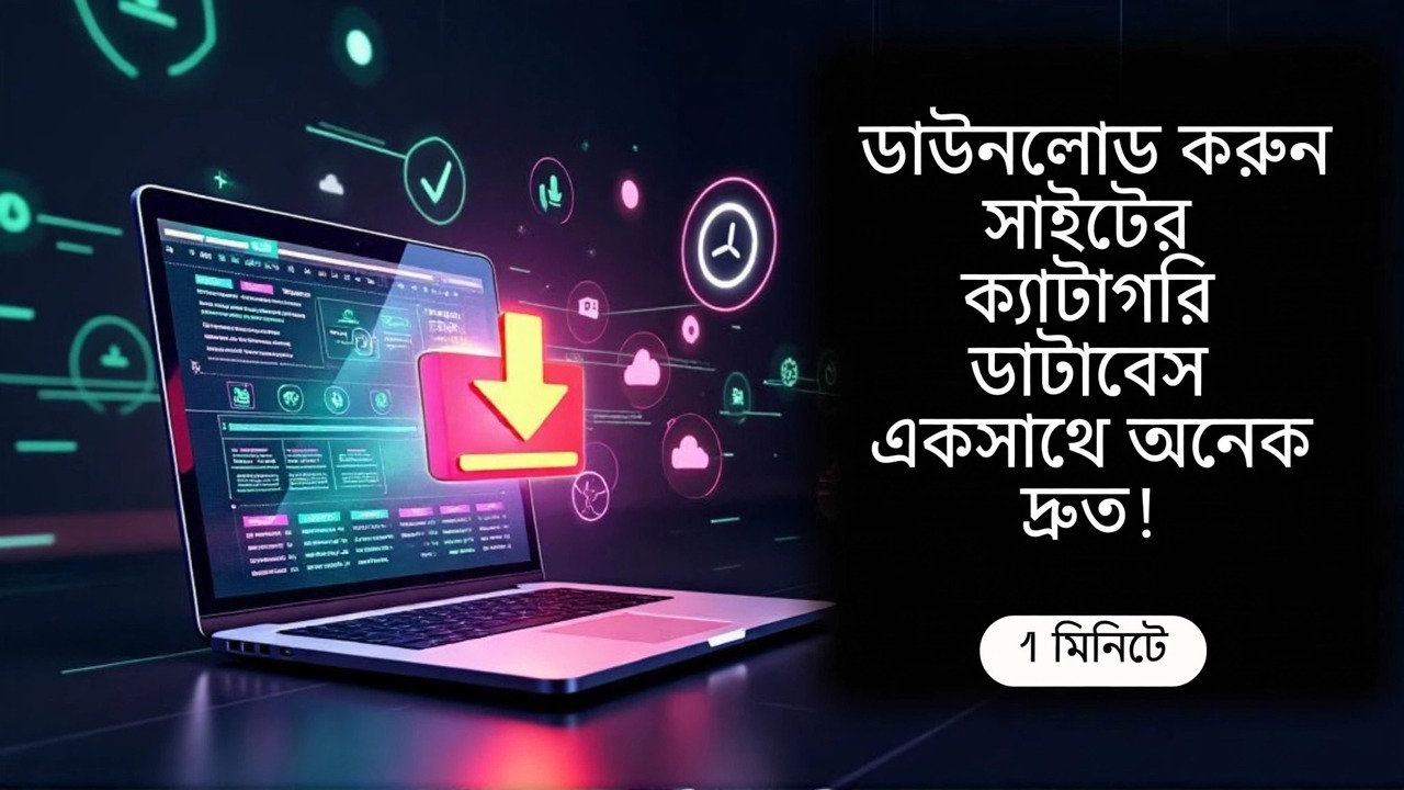 বাল্ক ওয়েবসাইট ডাটাবেস দ্রুত ডাউনলোড করুন