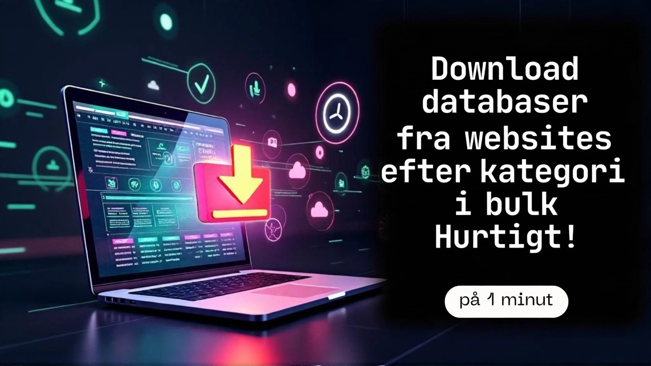 Download bulk hjemmesidedatabase hurtigt