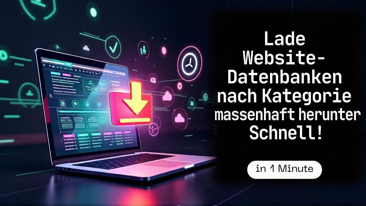Laden Sie die Bulk-Website-Datenbank schnell herunter