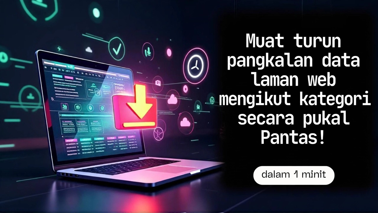Muat Turun Pangkalan Data Laman Web Pukal dengan Pantas