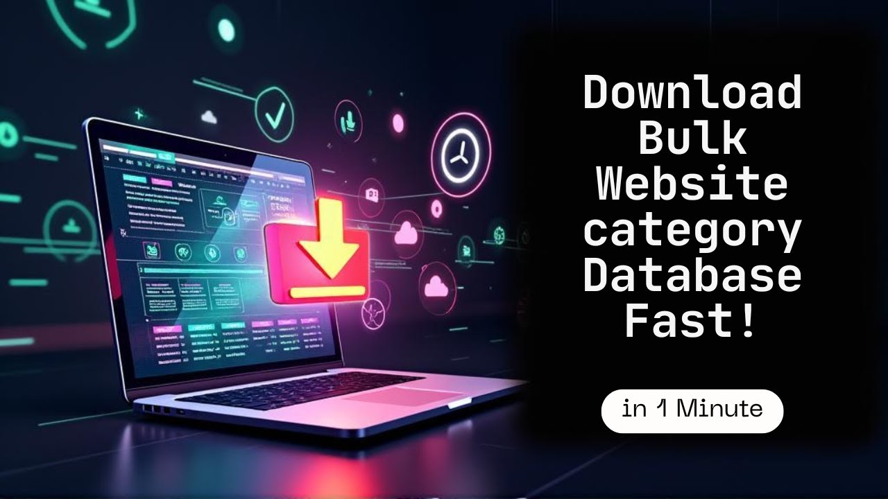 Download snel een bulkwebsitedatabase
