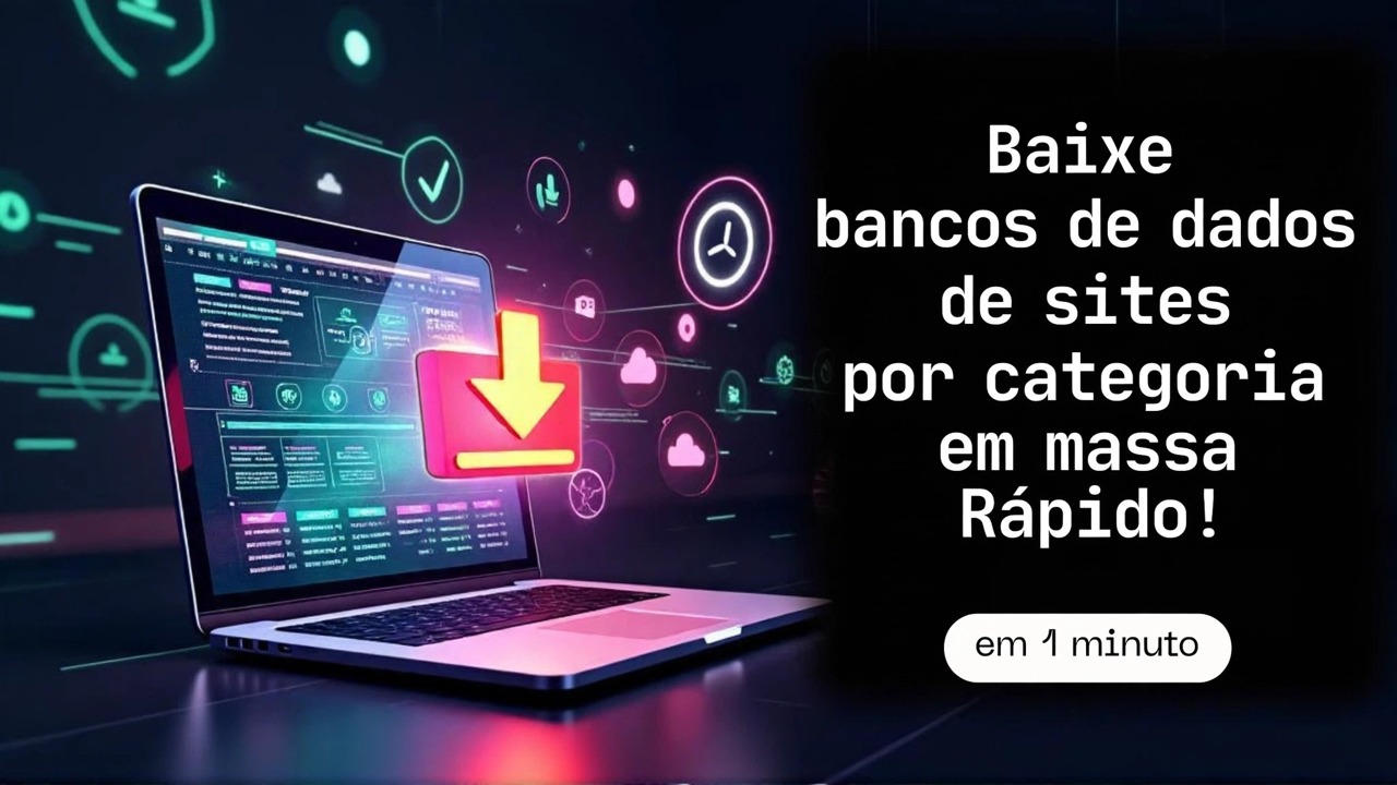 Baixe rapidamente o banco de dados de sites em massa